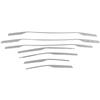 7Pcs Electroplating Style Car Grille Sticker Cover Trim Fit for Hyundai Grand Starex H1 2019
