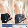 LANGSHA Men's Pure Cotton Antibacterial Loose Boxer Shorts