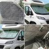 Car Sun Visors For Fiat Ducato 2006-2022 Internal Thermal Blinds 7 Layers Cover Windscreen Auto Sunshades Interior Accessories