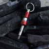 Leatherman 711L Inline Ratchet Driver FL | 1/4 inch & 14mm Bits | High Torque | Red