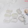 5Pcs BPA Free Vintage Rectangular Cake Plates Lightweight Plastic Cupcake Dessert Serving Trays for Tea Party Event