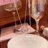 Elegant Chinese Blessing Ingot Necklace for Women – Light Luxury, Versatile, High-End Clavicle Chain