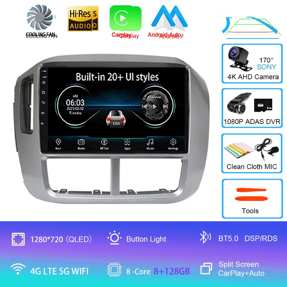 Android 14 Carplay Auto WIFI+4G For Honda Pilot 2006 2007 2008 Car Radio GPS Stereo Multimedia Video Player 2din Head Unit Audio