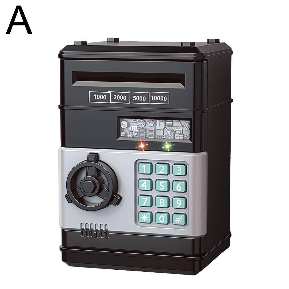 Креативная копилка Электронный банкомат Копилка с паролем Мини-сейф Монеты Накопление наличных Копилка Замок Копилка-банкомат Детский подарок