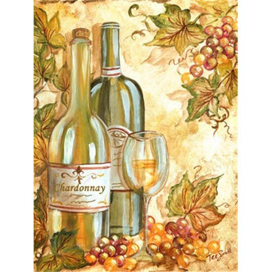 Pictură cu diamant HC 5D DIY, pătrat complet, vin roșu, broderie cu diamante, imagine cu stras, diamant