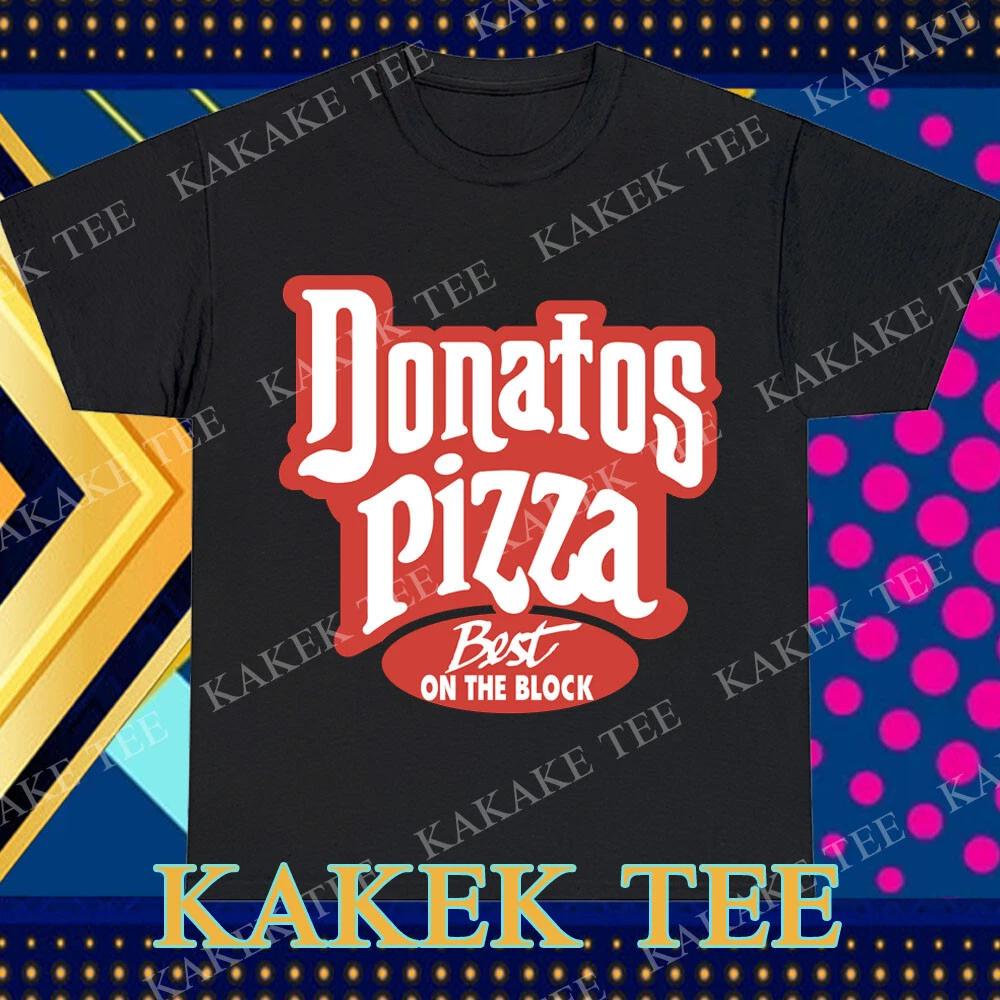 New Donatos Pizza Logo T-Shirt Funny Size S to 5XL L