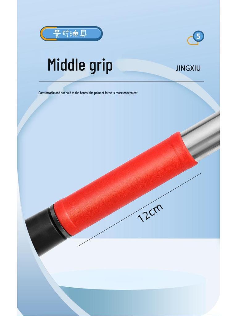 Ice Fishing Multi-Tool: Ice Awl, Chisel, Shovel, and Drill for Winter Icebreaking