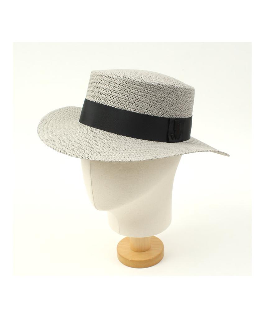 Yunibeosyeolkemiseuteuli Black Line Gray Panama Hat Panama Hat