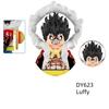 Siste versjon Byggeklosser Japan Anime Klosser Dukker Mini Action Leketøysfigurer Monteringsklosser Barnegaver