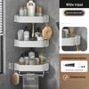 Xuanyong Punch-Free 3-Tier Bathroom Corner Shelf