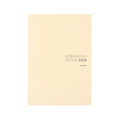 Hobonichi Techo 2025 Planner, Cousin (A5) Size [A5/1 Page Per Day/January/Monday Start]