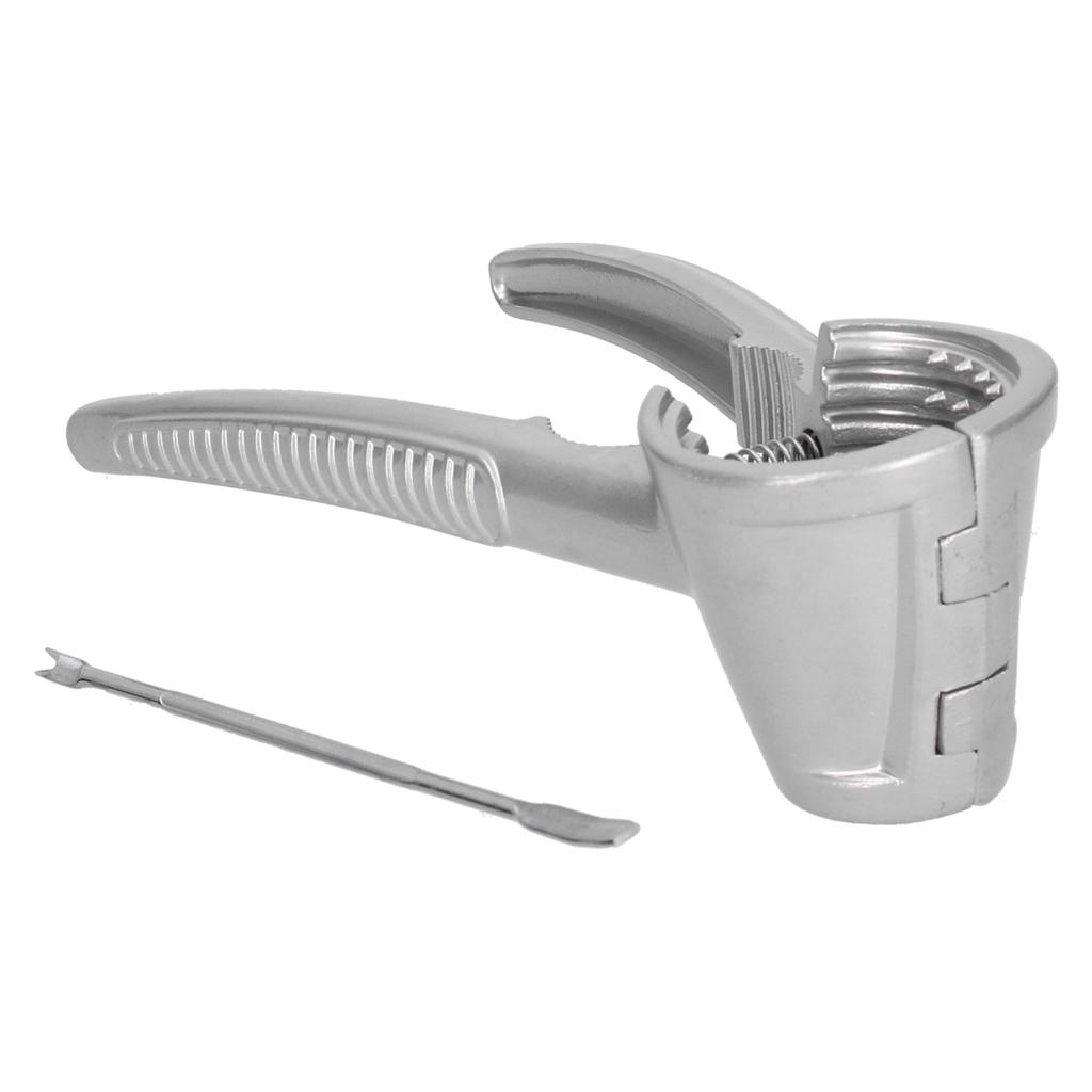 Aluminum Alloy Walnut Nutcracker with Walnut Needle   Walnut Clip Opener Clamp