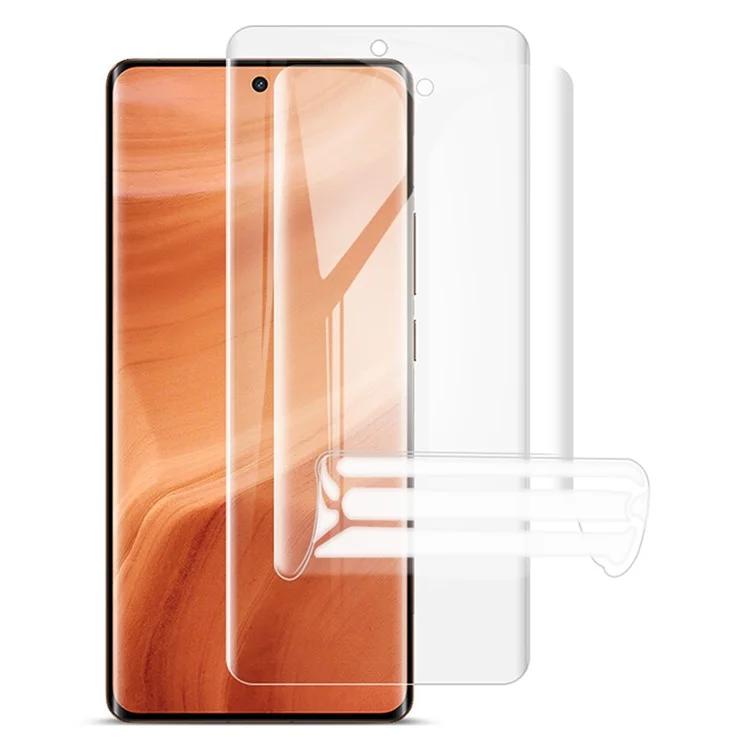 

IMAK 2 шт./компл. гидрогелевая пленка III для Realme GT5 Pro 5G Защитная пленка для экрана Мягкая защитная пленка из ТПУ