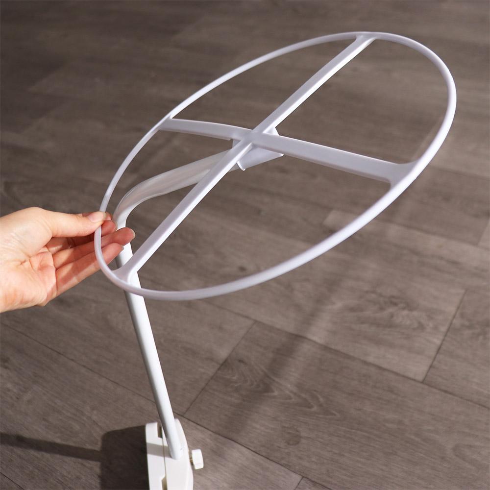 Durable Mosquito Net Stand White Canopy Holder Rack Mosquito Bar Frame  Baby Kids Room