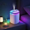 High Mist Output Humidifier Top Fill Cool for Bedroom 3L Large Capacity Quiet Tank Air with Night Light Baby Nursery Plants Indoor Room