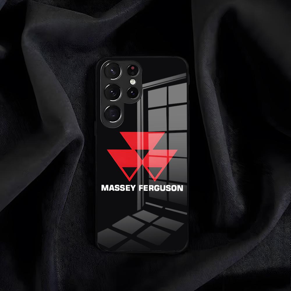 Massey Ferguson Phone Case For Samsung S26 S25 Edge S24 S23 S22 S21 S20 Ultra Plus FE Glass Cover