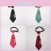 Khaki Arrowstyle Tie With Pearl Decoration Handmade For Business And Casual Outfits