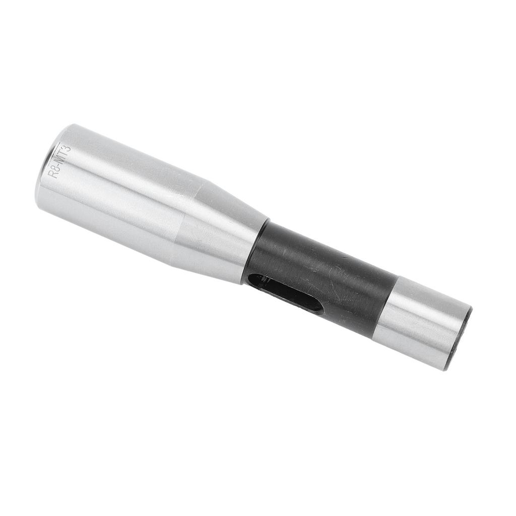 R8 To MT3 Adapter Hardened Ground Morse Taper Socket for Arbor Milling Machine Accessories