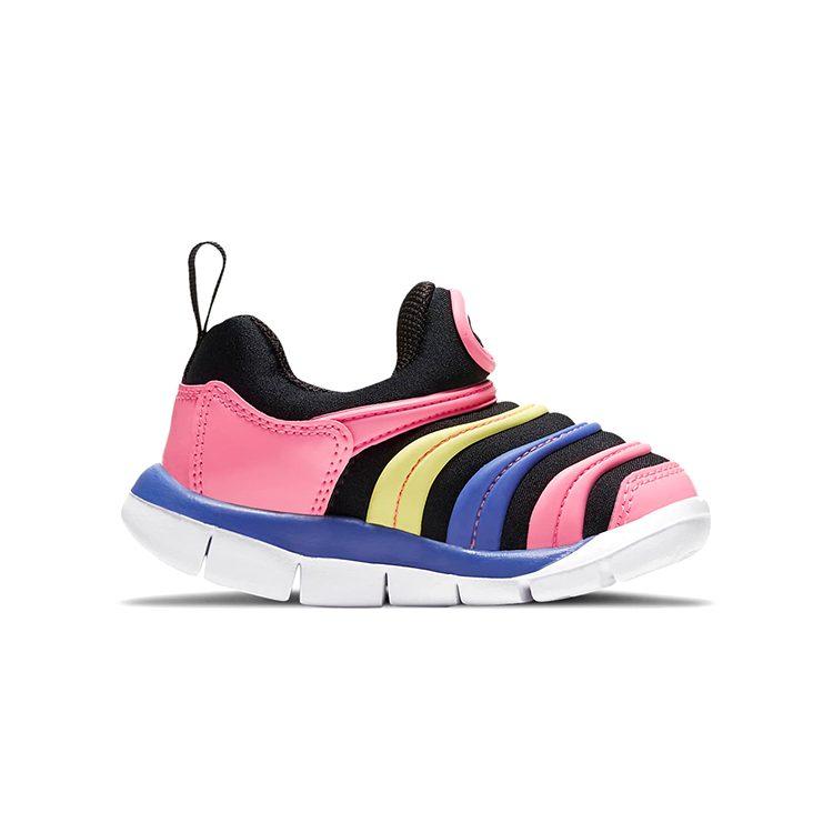 Nike Dynamo Free Low top Toddler Shoes Pink Black Blue Infant And Toddler 343938-025