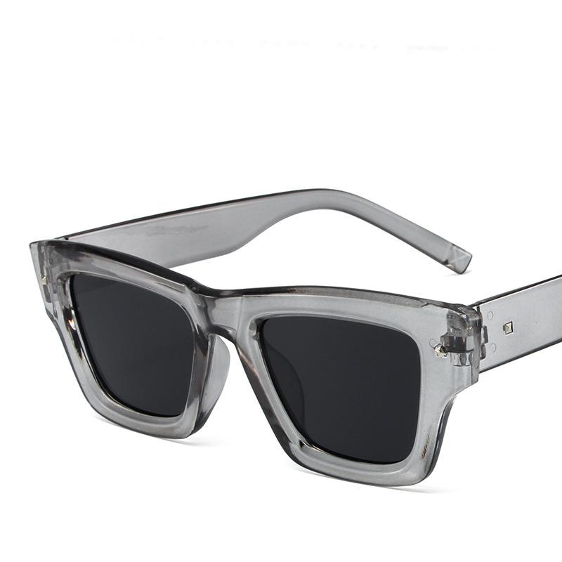 

Модные женские пластиковые винтажные солнцезащитные очки для мужчин, неполяризованный модный аксессуар, неполяризованный модный аксессуар серый
