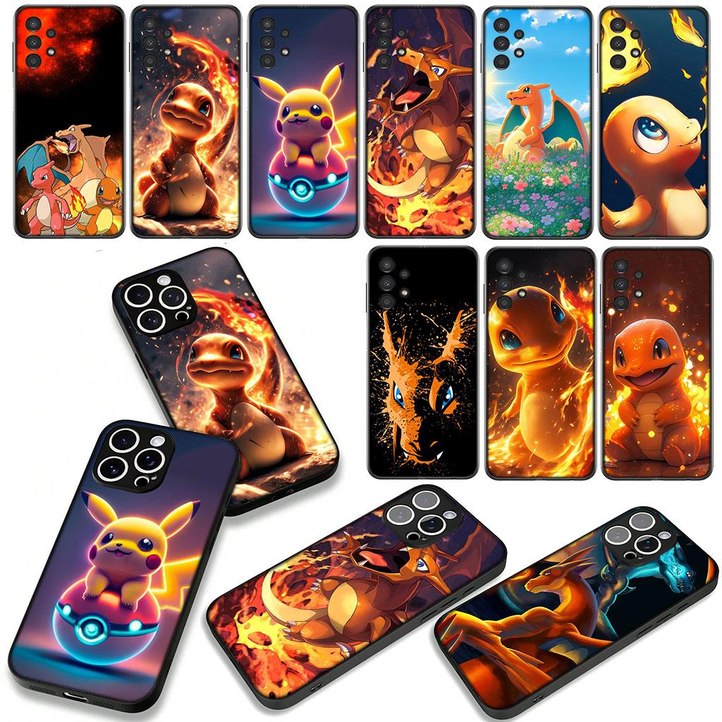 Cover for Huawei P30 P20 P10 Mate 10 20 Pro Lite Y9A Y8S P Smart Y7 Y9 Prime Y6 Phone Case Charmander P-Pikachus P-Pokemons