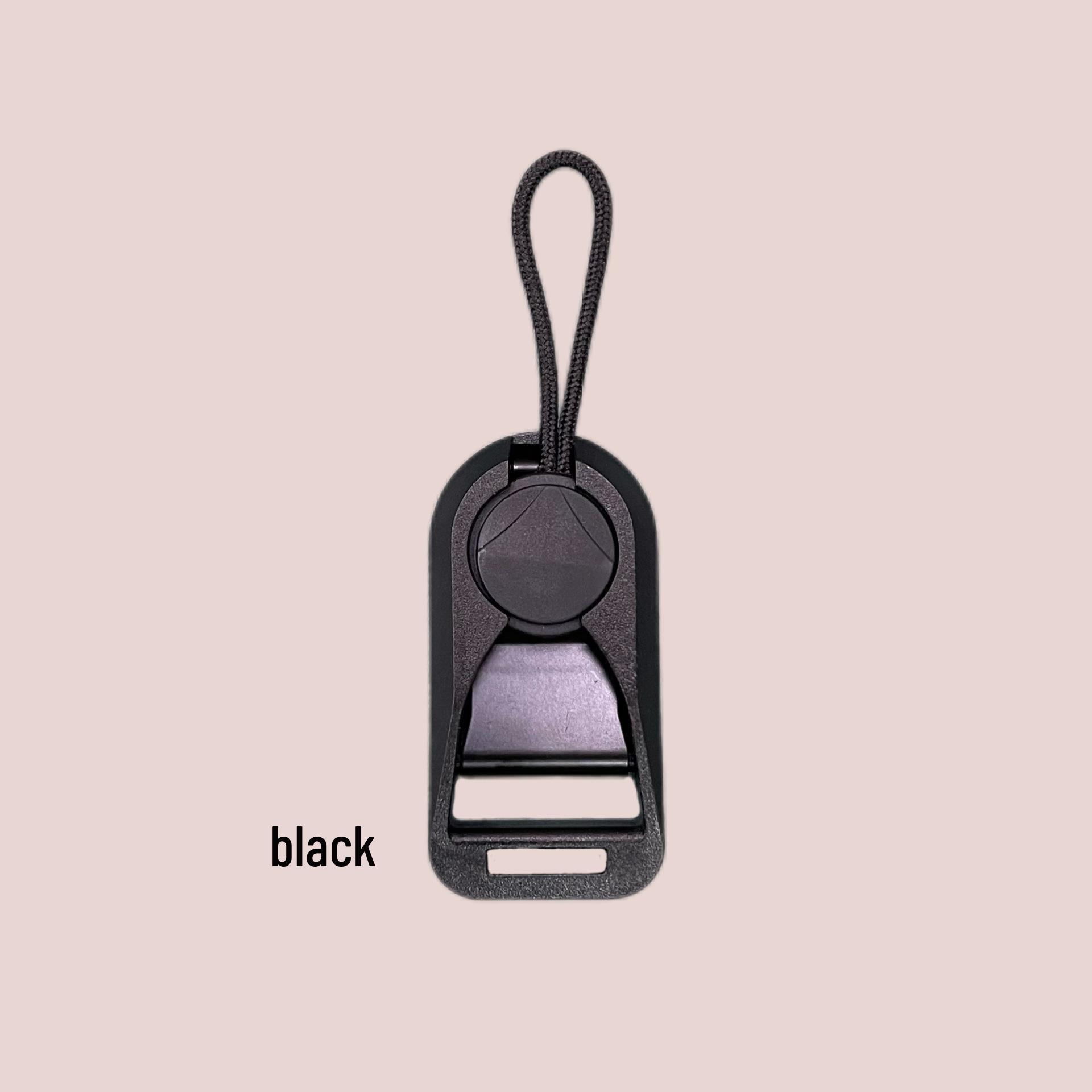 Super Strong Quick Release Mirrorless DSLR Camera Wrist & Shoulder Strap Buckle чёрный