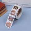 500 Stück Cartoon One Piece Klebebandaufkleber Ganzes Volumen Anime Kreative Dekorative Versiegelungsaufkleber Karte Wandaufkleber Rollenaufkleber