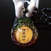 New glazed Shurangama mantra pendant pendant, scripture protection, men's and women's necklaces