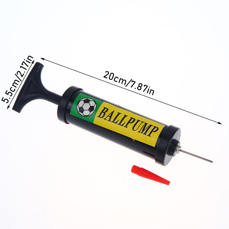 Portable Multifunctional Manual Balloon Pump With Needle And Nozzle Ball Inflator For Football Basketball Volleyball Swimming