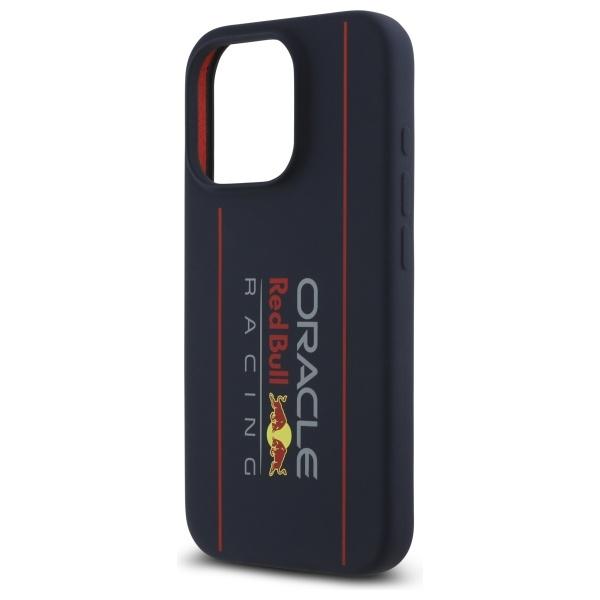 Red Bull Rbhmp15L24Siolrv Iphone 15 Pro  6.1 Hardcase Granatowy/Navy Silicone Vertical Logo Magsafe