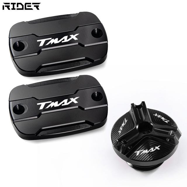For Yamaha T-max TMAX 530 500 560 TMax530 SX DX TECH Max TMAX560 Motorcycle Front Brake Fluid Cap Fuel Tank Cap Protection