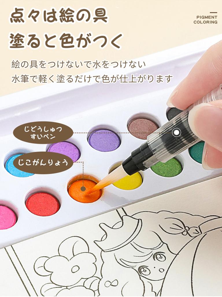 AAGWW Easy Drawing Water Coloring Book for Multiple Play Includes Solid Cardboard To Prevent Ink and DIY for Elementary School Great Gift Forest Kids,