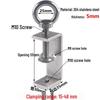 304 Stainless Steel U-Shaped Tiger Pipe Clamp Fastening Clip