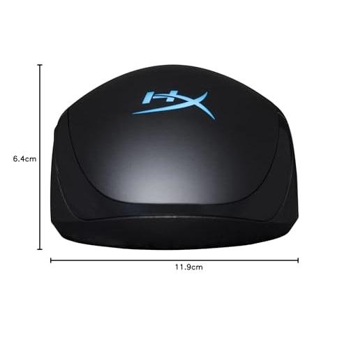 HyperX Pulsefire Core RGB USB-Gaming-Maus Schwarz für Gamer Optisch DPI einstellbar Omron-Schalter 2 Jahre Garantie HX-MC004B ( Nr. 4P4F8AA )