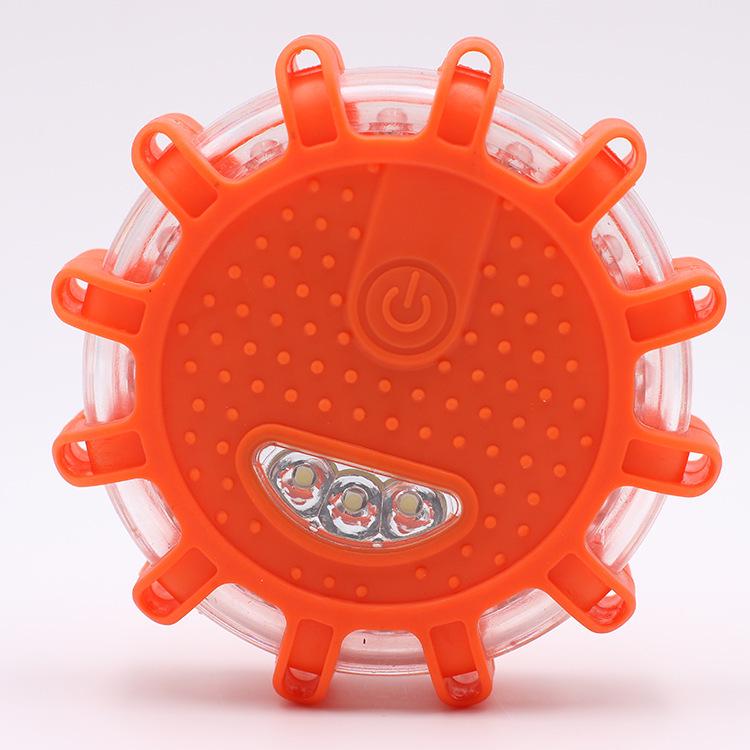 LED Auto Warnleuchte für den Verkehr mit starker Magnetbefestigung & Dauerlichtmodus