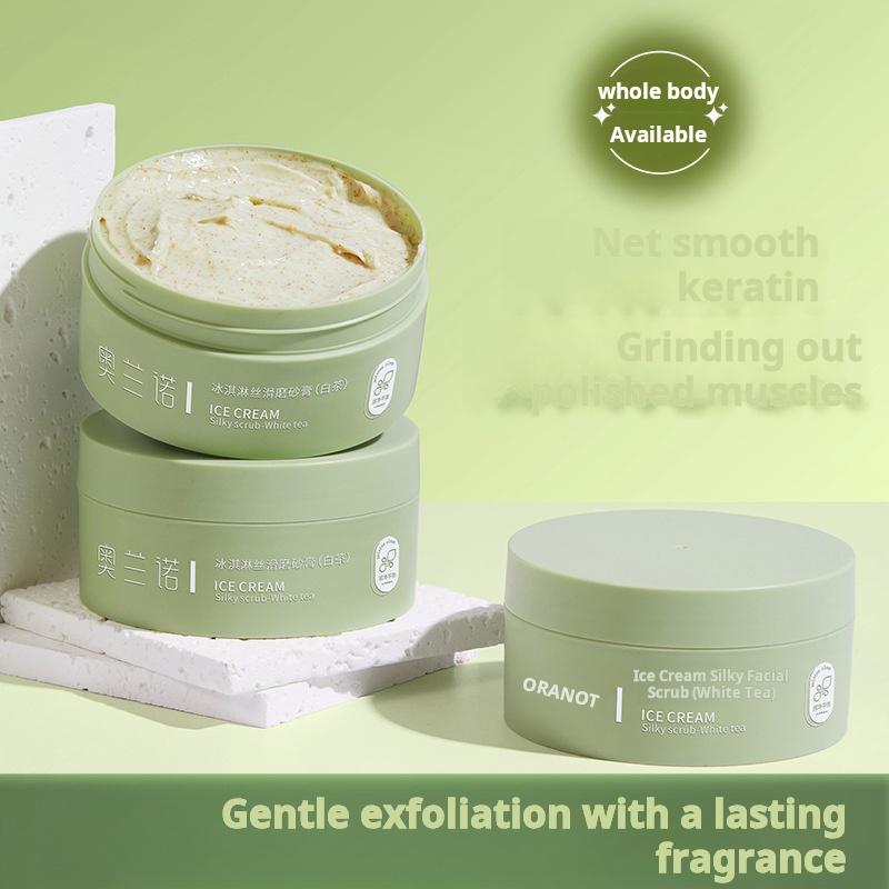 Oranno Ice Cream Scrub, Body Whitening, Whole Body, Hands, Chicken Skin Exfoliation 200g 200g