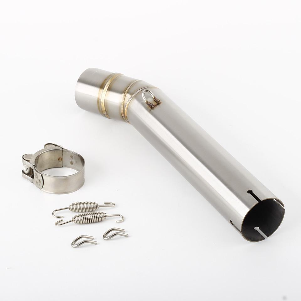 

Motorcycle CB1300 Exhaust Pipe FZS600 Slip on Middle Muffler For Yamaha FZS 600 Fazer 1998-2003 For Honda CB1300 2003-2013 CB1300