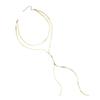 A String of Temperament Double-worn Trendy Sweater Chains for Women's High-end Sense, Long Simple and Atmospheric High-end Necklaces