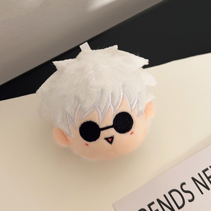 Anime Jujustu Kaisens Plush Pendant Keychain Gojo Satoru School Bag Backpack Geto Suguru Cute Jewelry Kid Christmas Gift
