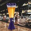 Bymaocar 3L/ 101oz Beer Tower Dispenser Beverage & Drink Beverage Dispenser Bar Tools & Accessories Kitchen Barware Safe Switch