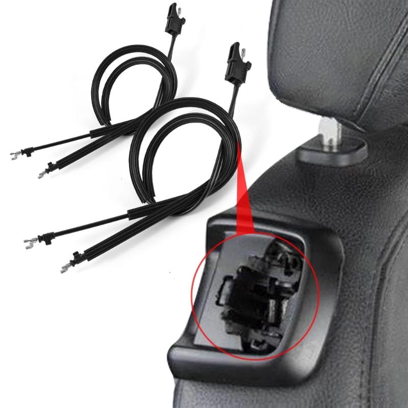 Seat Recline Mechanism Cables 1441167 1441166 For MK5 MK6 Black Front Seat Release Tilt Cable