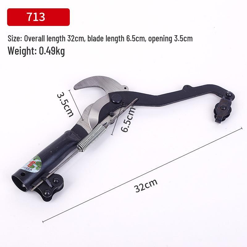 Telescopic High-Branch Pruner & Saw for Fruit Picking and Tree Pruning