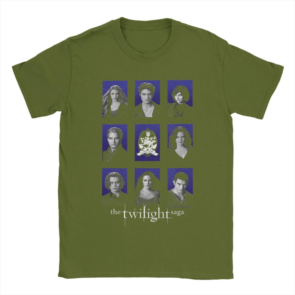 Twilight Cullen Family Portraits Movie T Shirt Leisure TShirts Short Sleeve Tshirt Summer Pure Cotton Oversized Top Tees