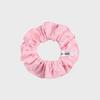 [ Recycle Nylon ] New Rainy Day Hair Scrunchie Pink S