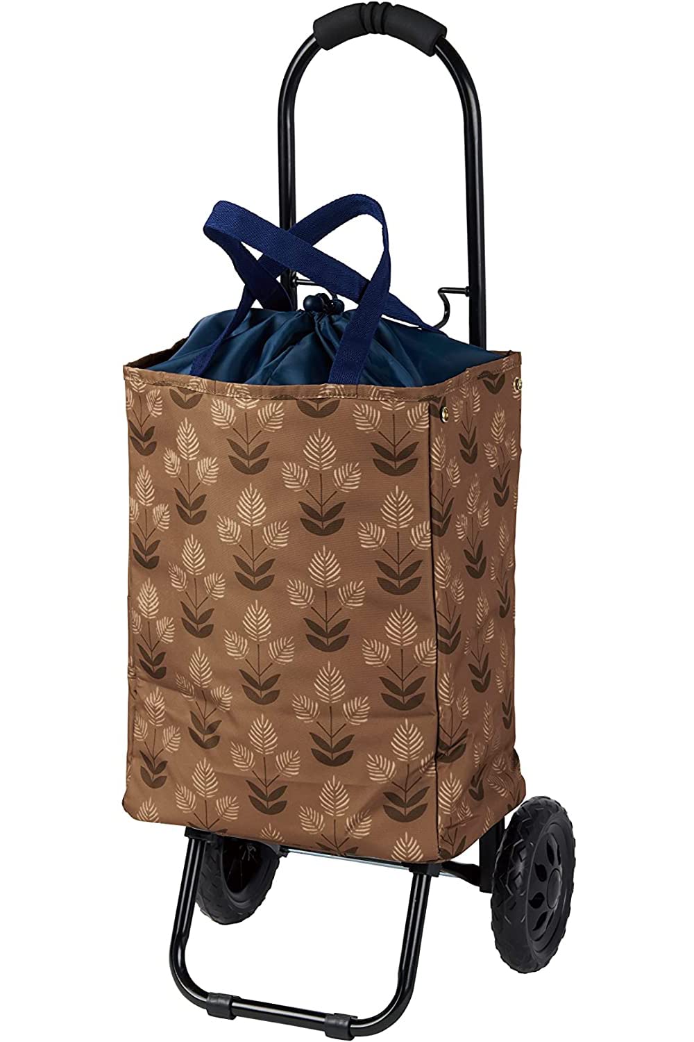 

Cold and heat Lightweight and durable shopping cart with steel 30 x x cm Can also be used as a tote Design with a Nordic leaf 22 Load 22 Safe for