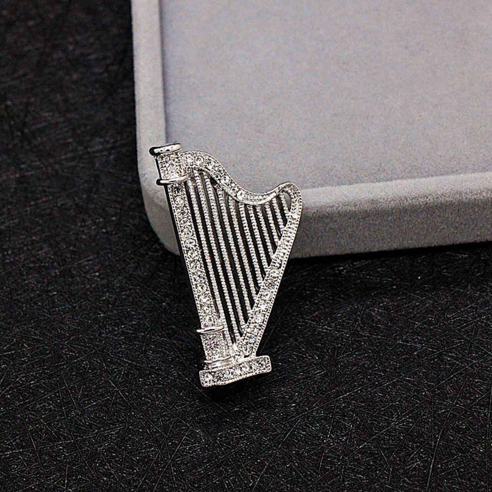 Sense Trombone Sax Korean Style Badge Women Brooch Music Score Brooch Musical Instruments Brooch