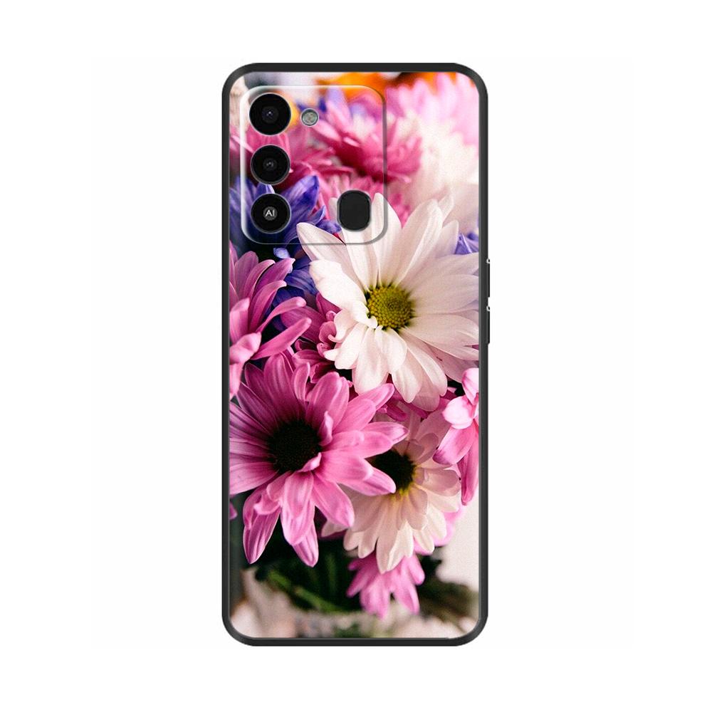 Printed Case For Tecno Spark GO 2022 Case Soft Silicone Cover On For Tecno Spark 8C 8 C Phone Cases SparkGo 2022 Coque Bumper