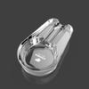 Cigar Ashtray Crystal Glass Cigarette Holder Outdoor AshTray for Patio IndoorHome OfficeTabletop Desk smoking accessories