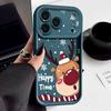Christmas Elk Pattern Case For iPhone 17 Air 16e 16 15 14 Pro Max 13 17 Pro Max 17 Pro 17 Shockproof Soft TPU Silicone Phone Cover Funda