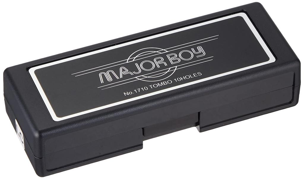 TOMBO MAJOR BOY (LC key) 10-hole harmonica TOMBO MAJOR BOY No.1710 1710LC